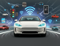 Dampak teknologi 5G pada pengembangan kendaraan terhubung (connected cars)