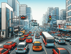 Pengaruh Teknologi IoT pada Pengelolaan Lalu Lintas Perkotaan